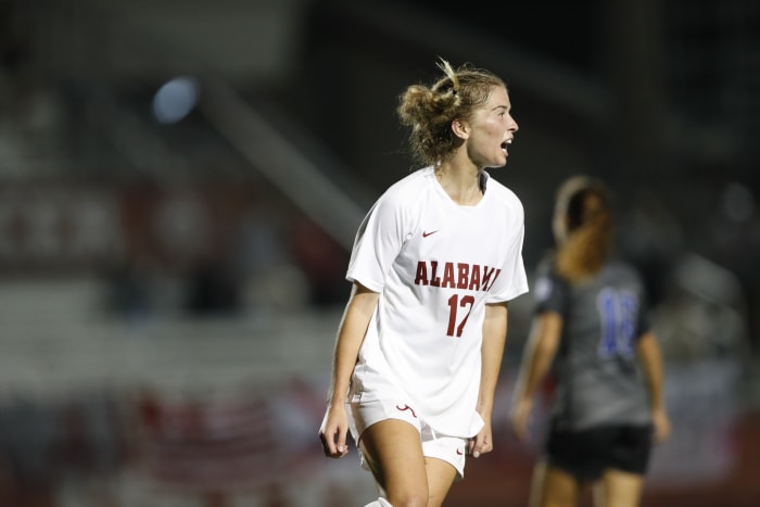 Riley Tanner, Alabama soccer vs Kentucky